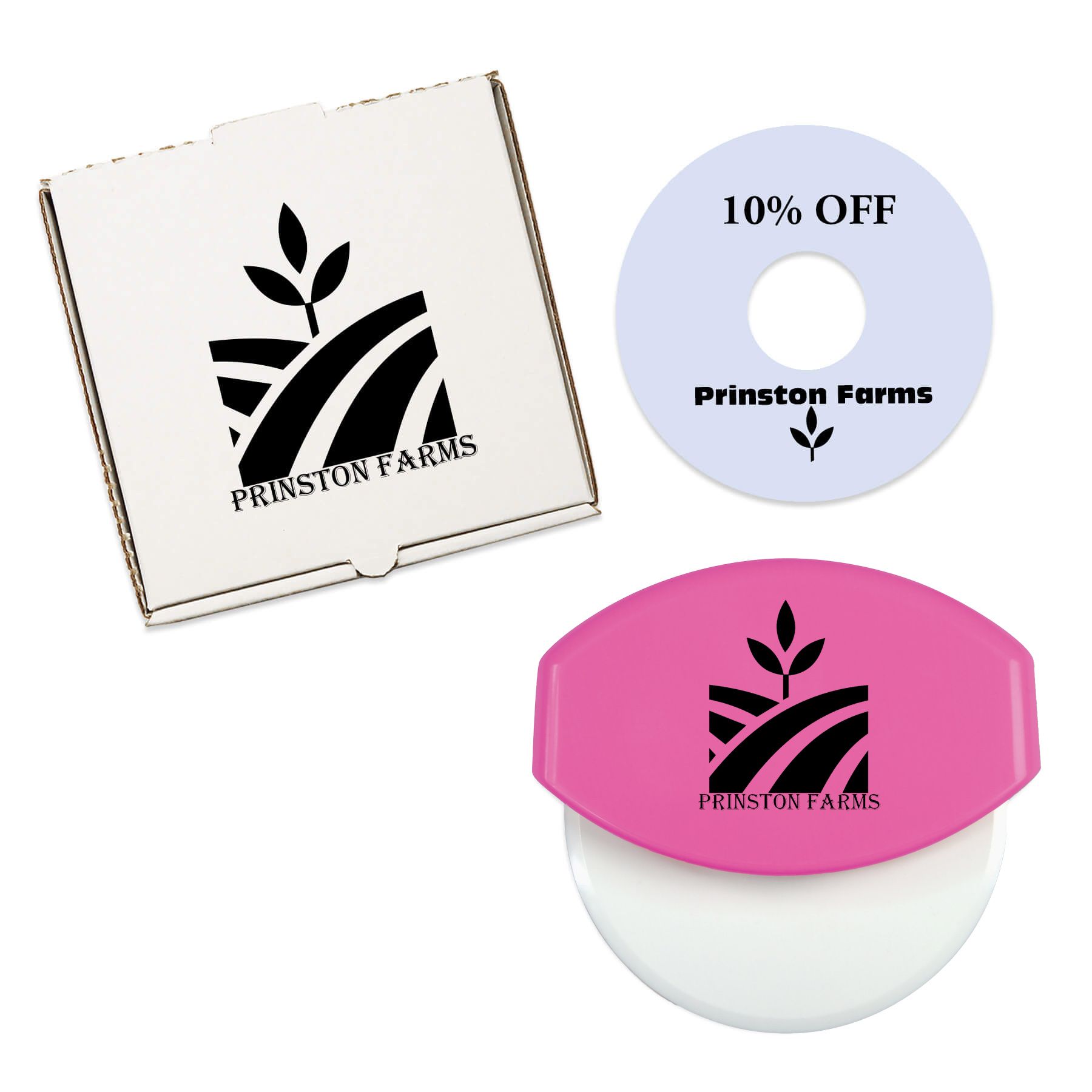 Pink Imprinted